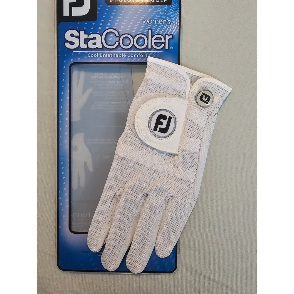FootJoy Small StaCooler Women's Pearl Mesh Golf Glove Left Hand
